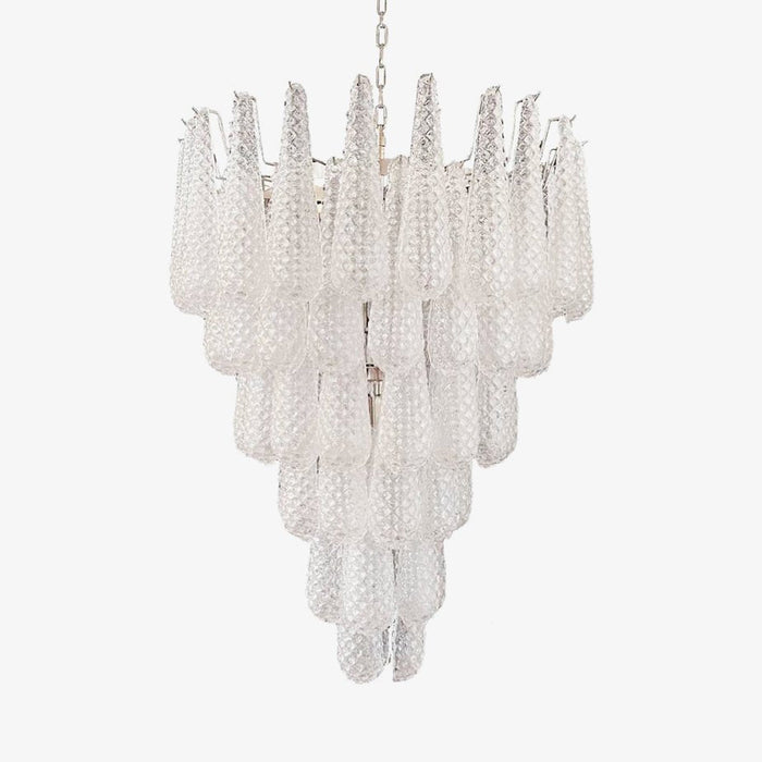 Aurora Lustre Pigne en Verre de Murano Texturé Luxe