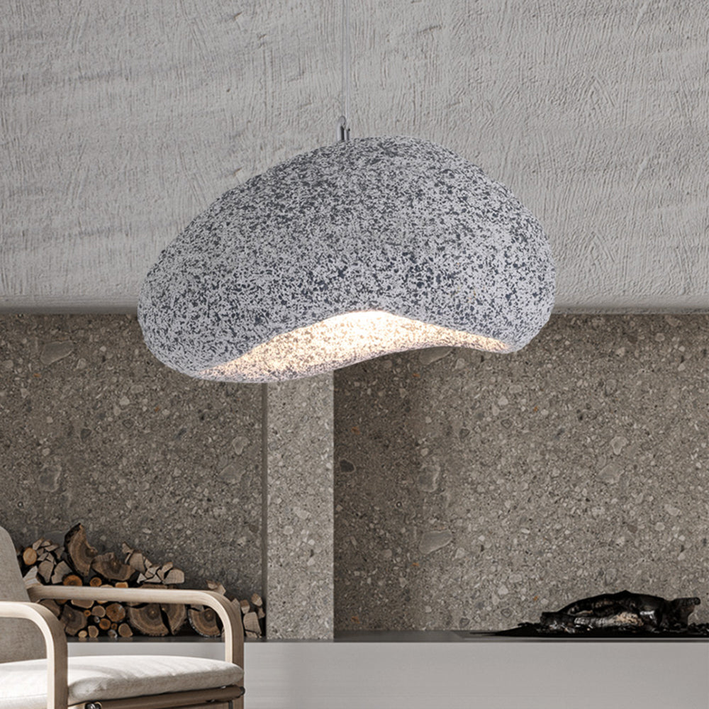 Avi Suspension Pain Naturelle, Résine/Acrylique, Gris/Gris Foncé, Chambre