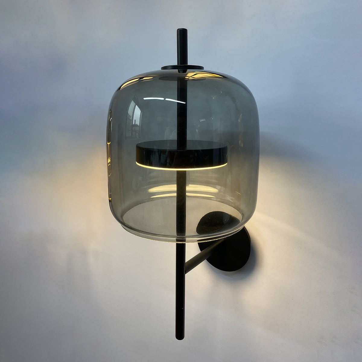 Arisha Moderne Intérieur Applique Murale Métal Verre Chambre à Coucher