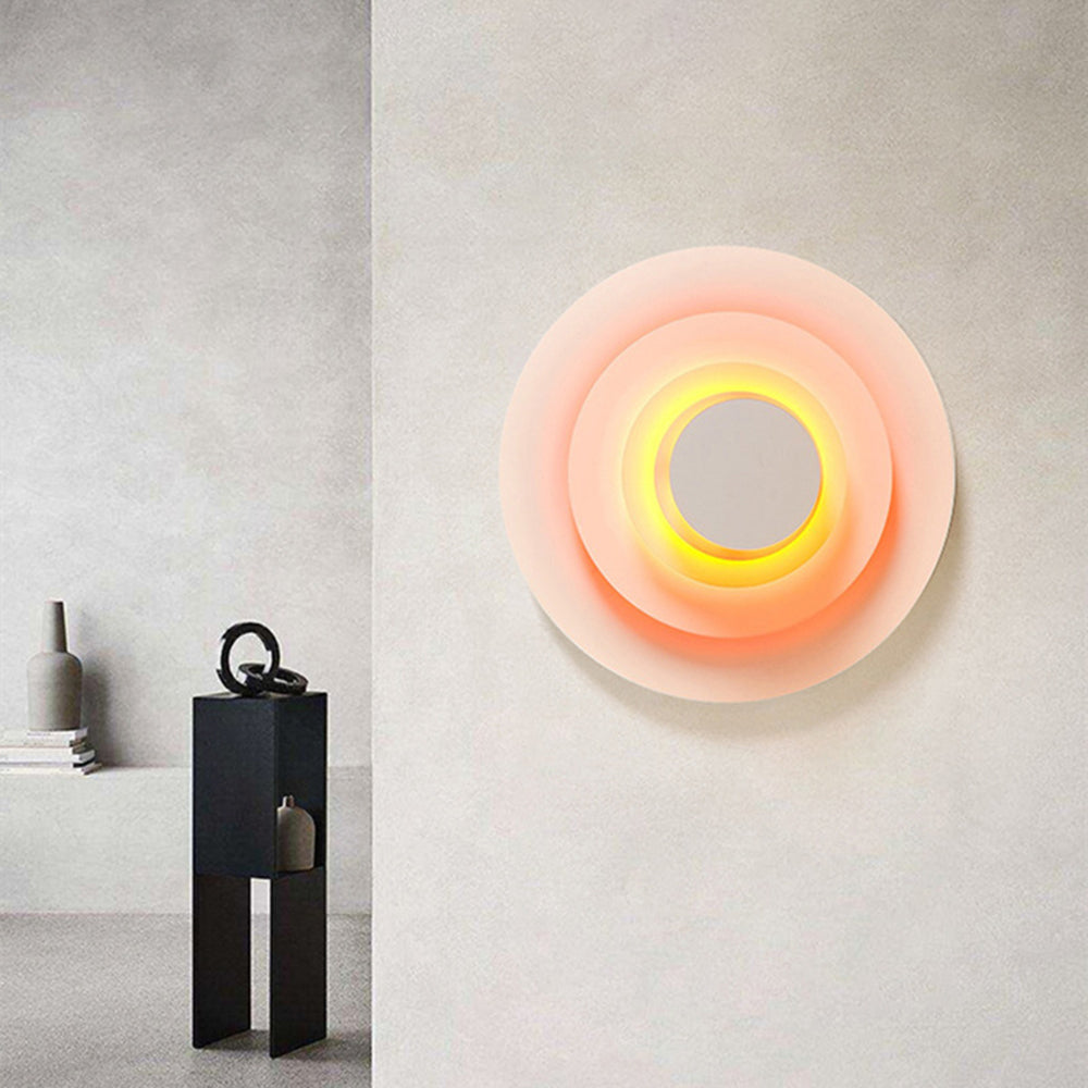 Noen Applique Murale Moderne . Rose/Bleu/Jaune. Salon