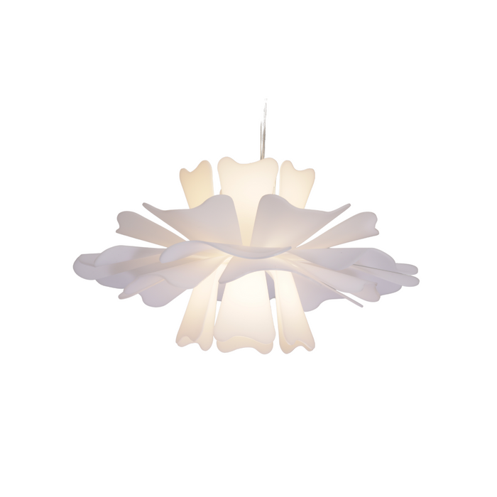 Niva Suspension Fleur Moderne Blanc Salon