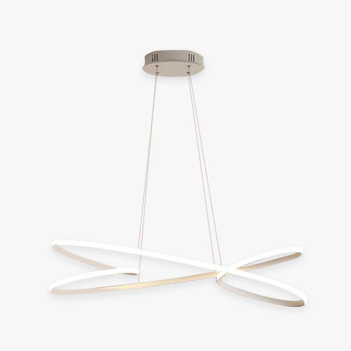 Arisha Luminaires Suspension Papillon LED Moderne Métal Salle à manger
