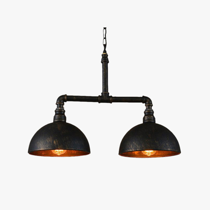 Silva Industrielle Luminaires Suspensions Vintage LED Métal Noir Salon/Chambre à Coucher