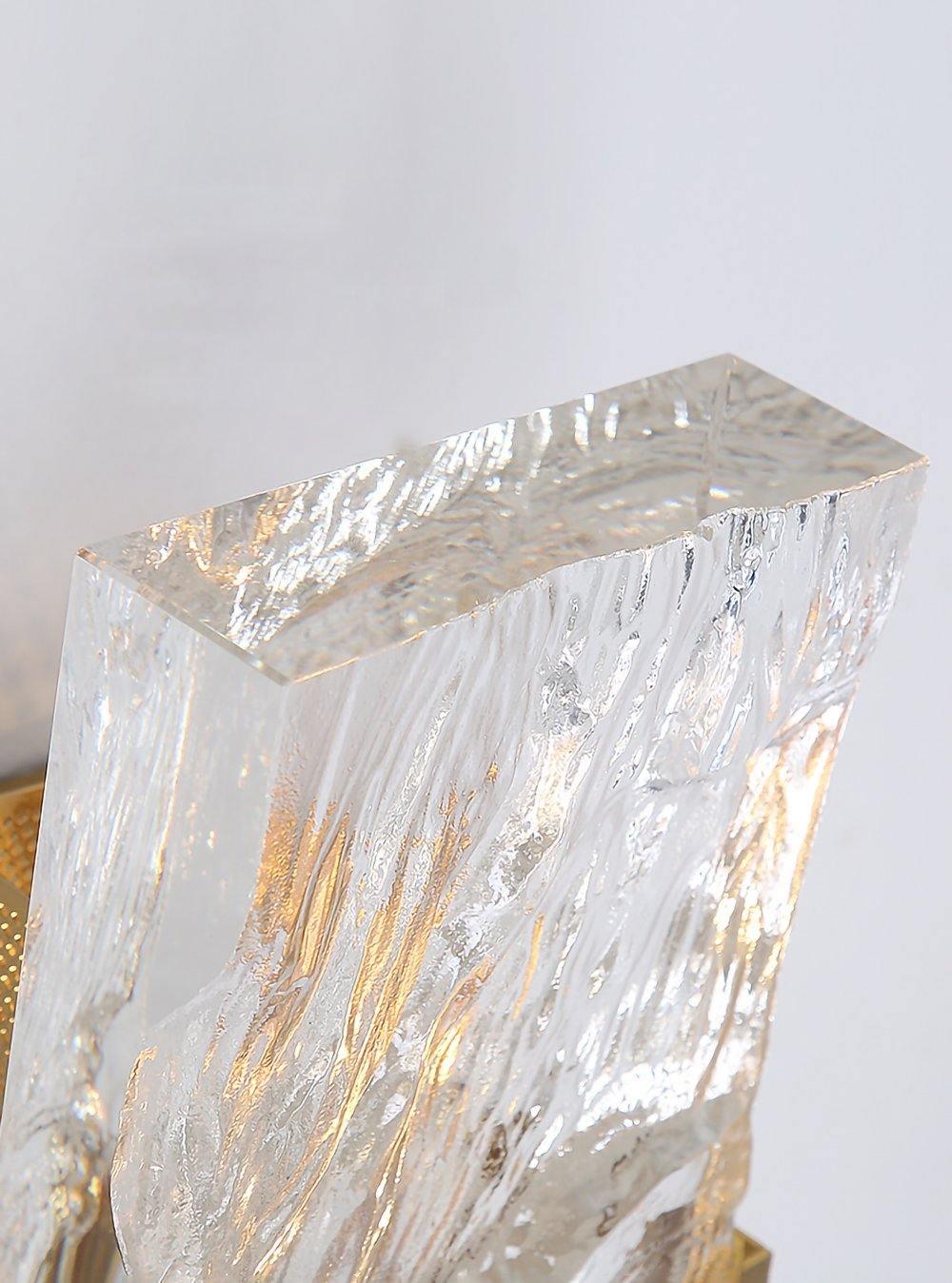 Ivenen Applique Murale Art Élégance Unique Cristal de Glace