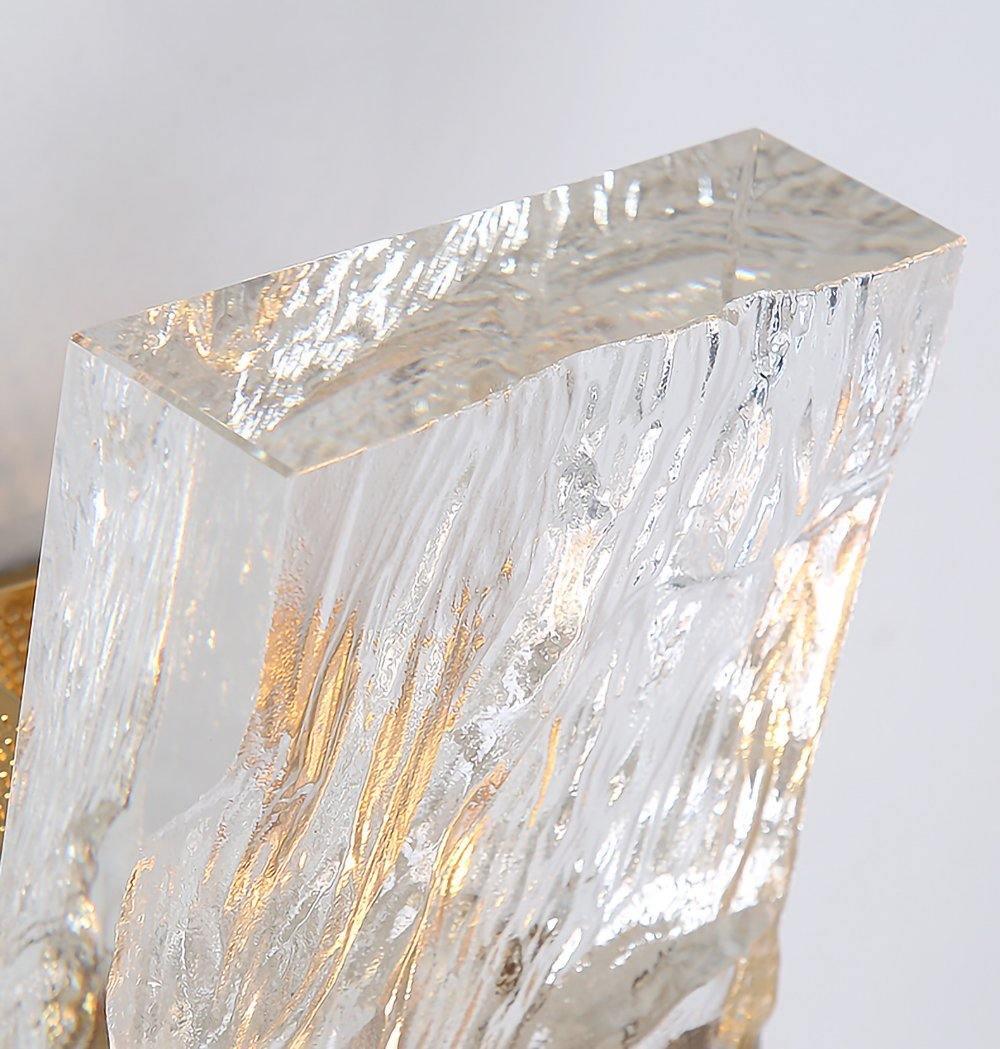 Ivenen Applique Murale Art Élégance Unique Cristal de Glace