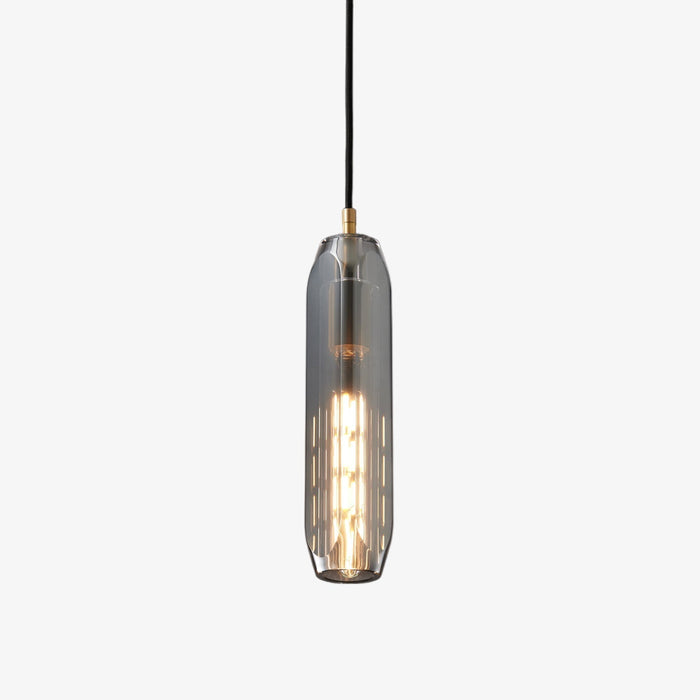 Lustra Suspension Abat-jour Transparent Cristal