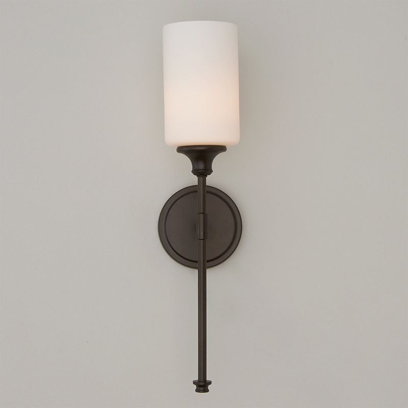 Tiffany Applique Murale Minimaliste Nordique, Métal, Noir/Argent, Chambre à Coucher