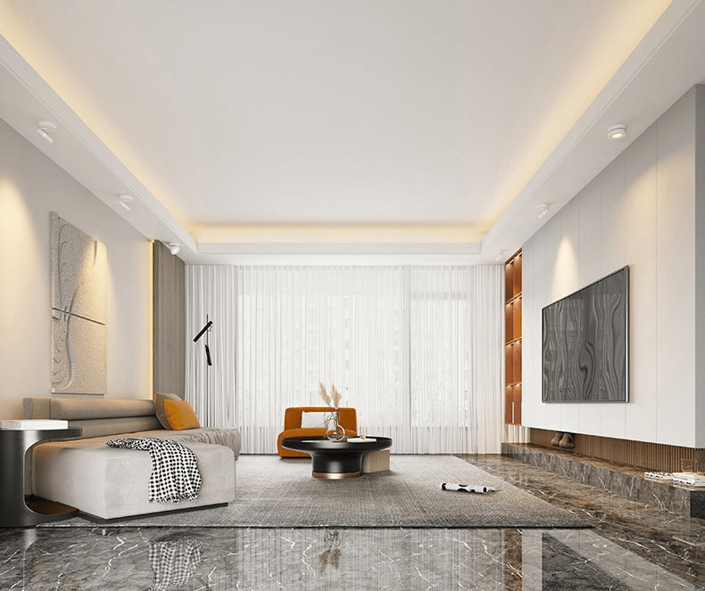 Lustra Downlight LED Rond Rotatif Ajustable
