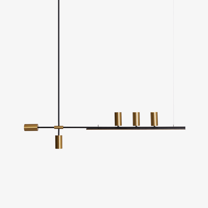 Emirel Suspension Linéaire Métal Minimaliste