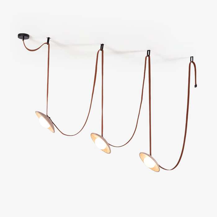 Ulsoryra Organique Travertin Pendentif Lumière Grappe