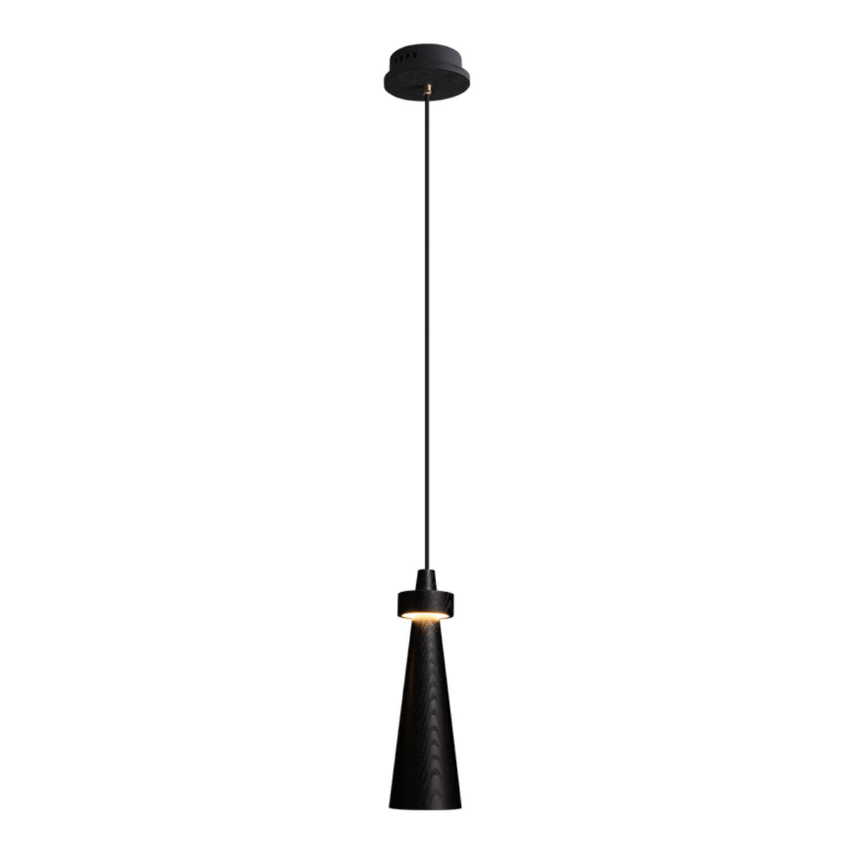 Taper Suspension en Bois Minimaliste