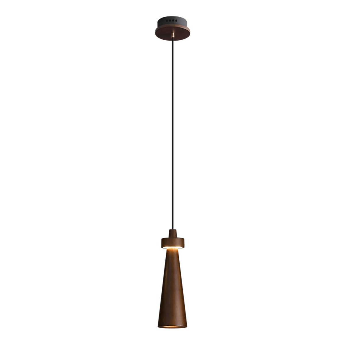 Taper Suspension en Bois Minimaliste
