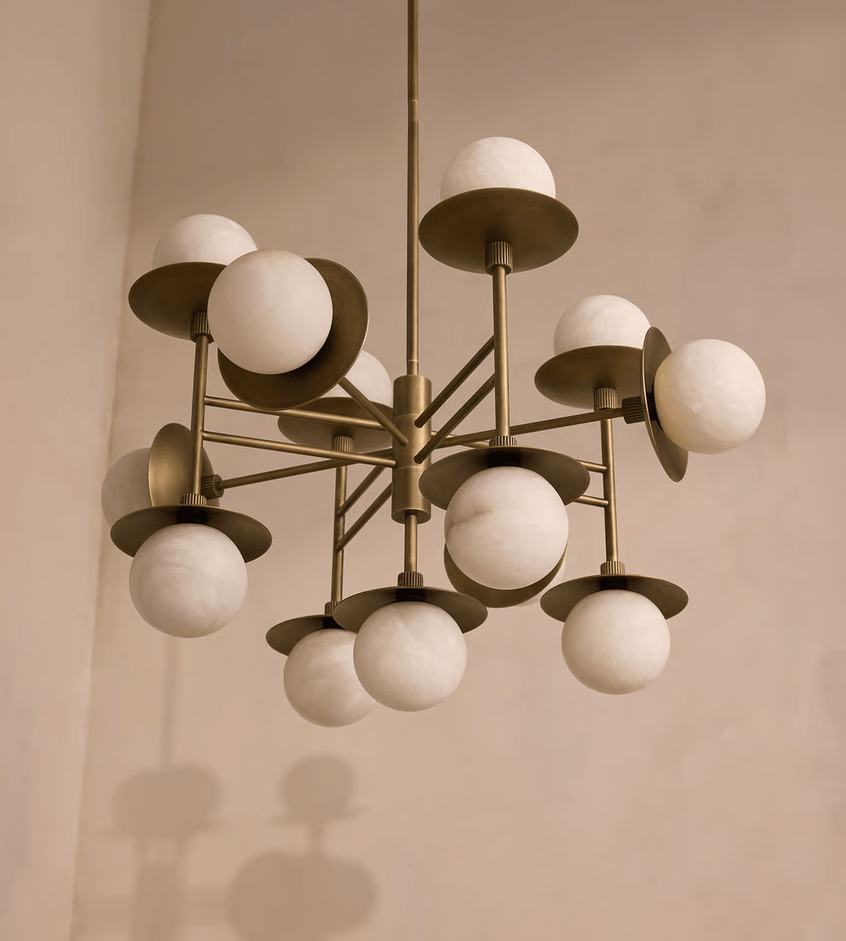 Oshayra Sputnik Albâtre Lustre