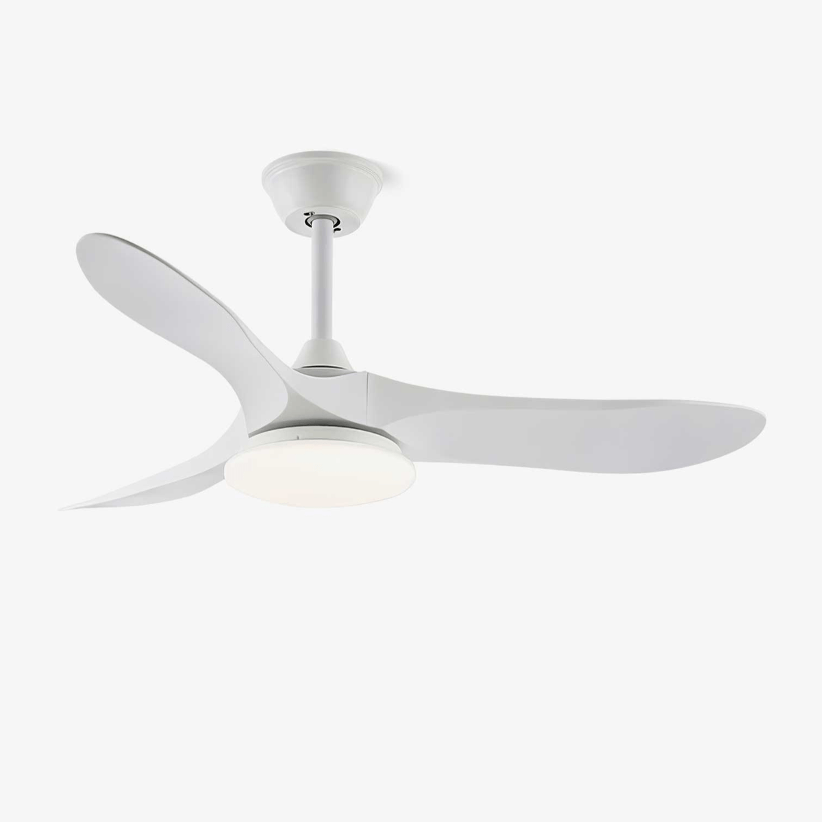 Ventilateur de plafond minimaliste Oriken avec lumière