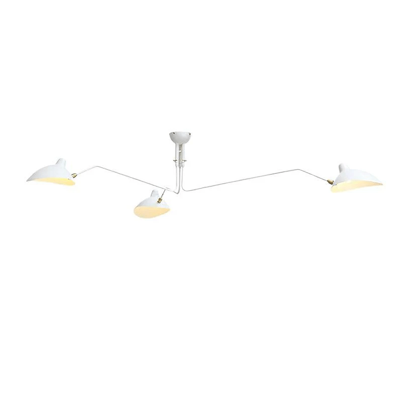 Lustra Plafonnier Trois Bras Minimaliste