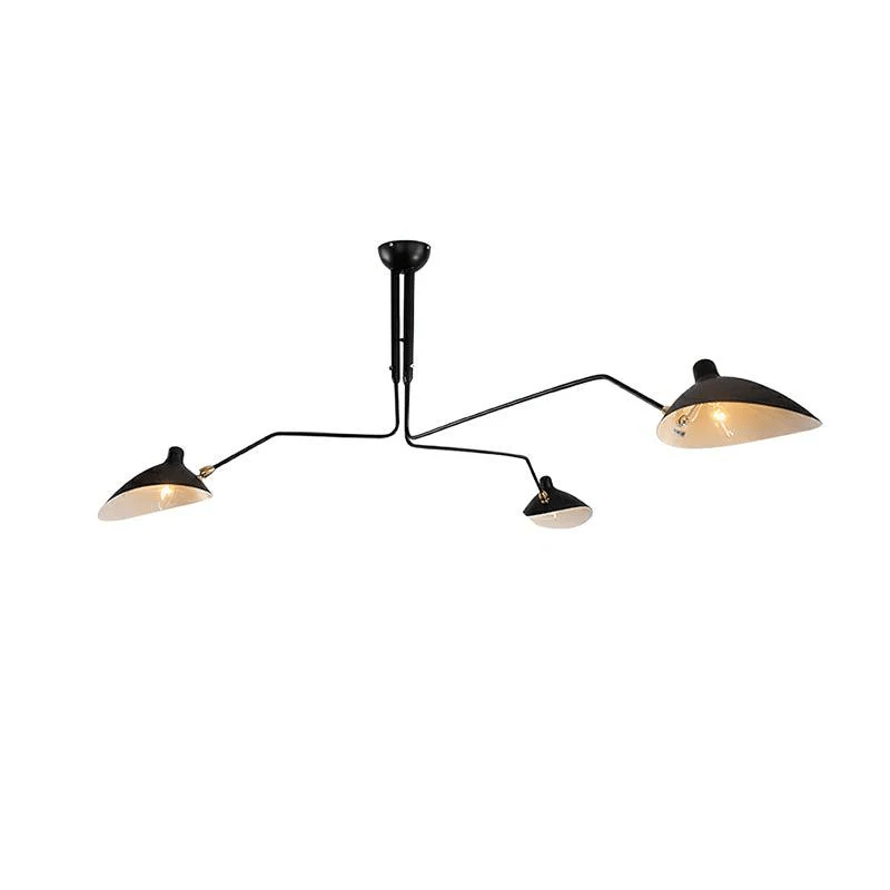 Lustra Plafonnier Trois Bras Minimaliste