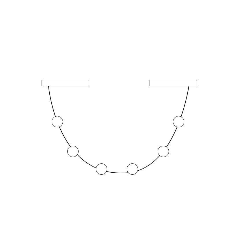 Flexura Suspension Métal Moderne Sur Rail