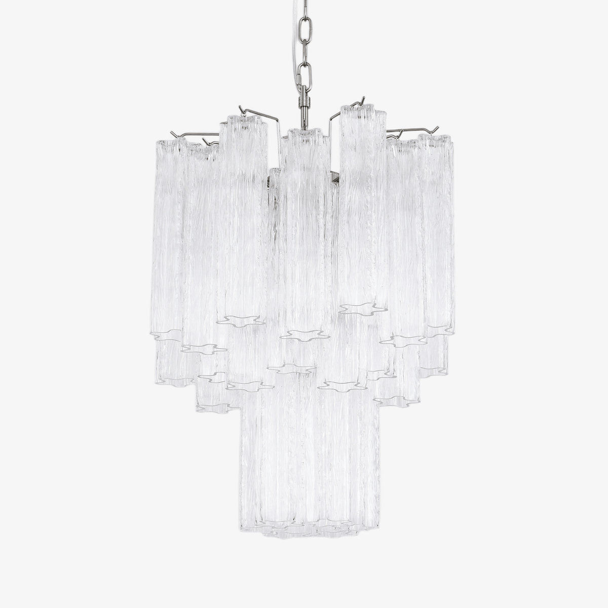 Aurora Lustre en Verre Clair Moderne