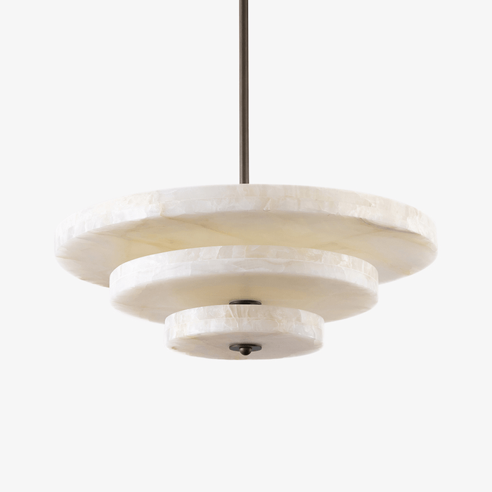 Liora Lustre Suspension Minimaliste en Albâtre