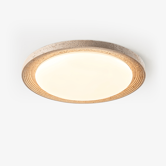 Orinir Lumière de Plafond Minimaliste en Travertin