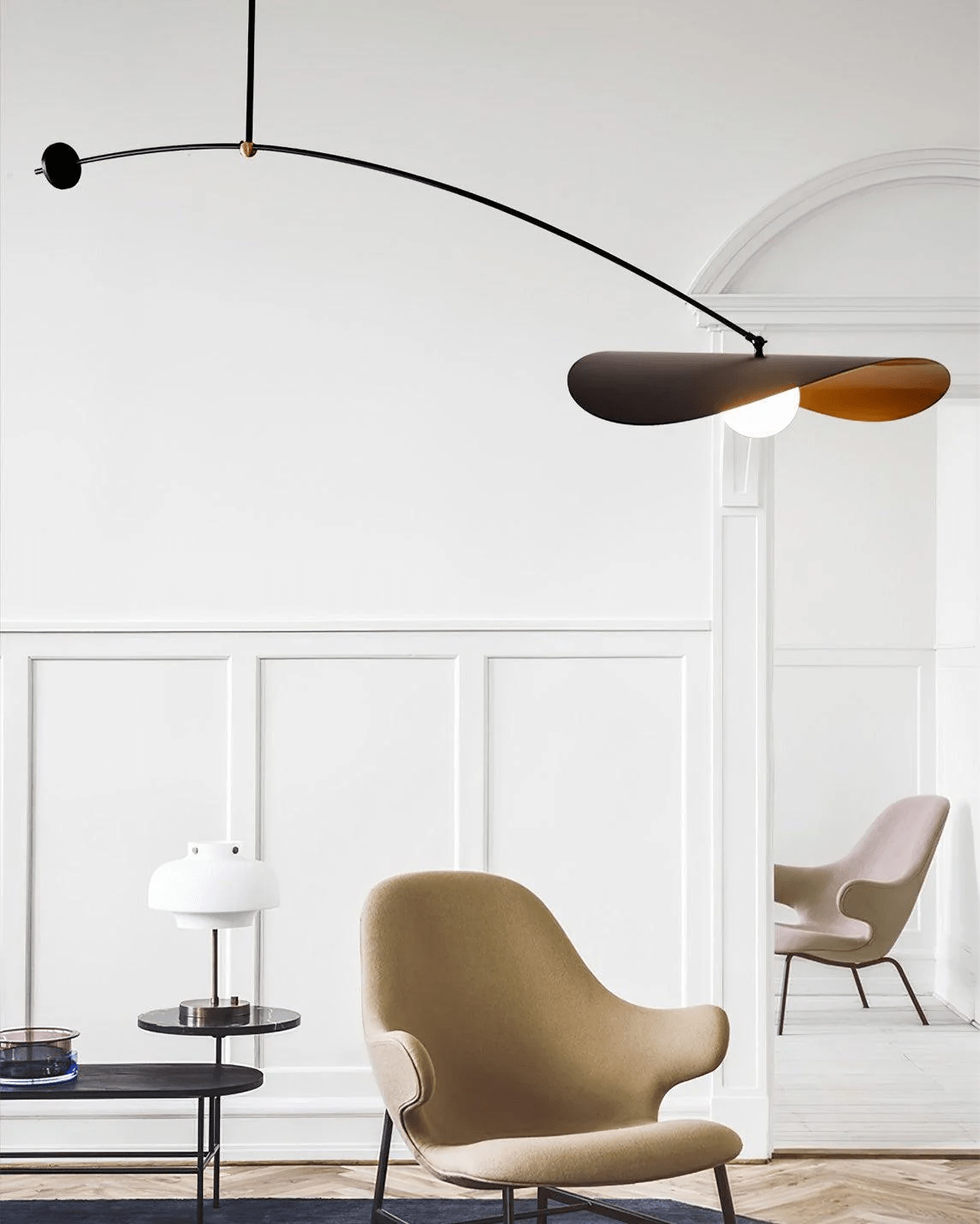 Arcflow Dynamique Courbe Suspension Lumière