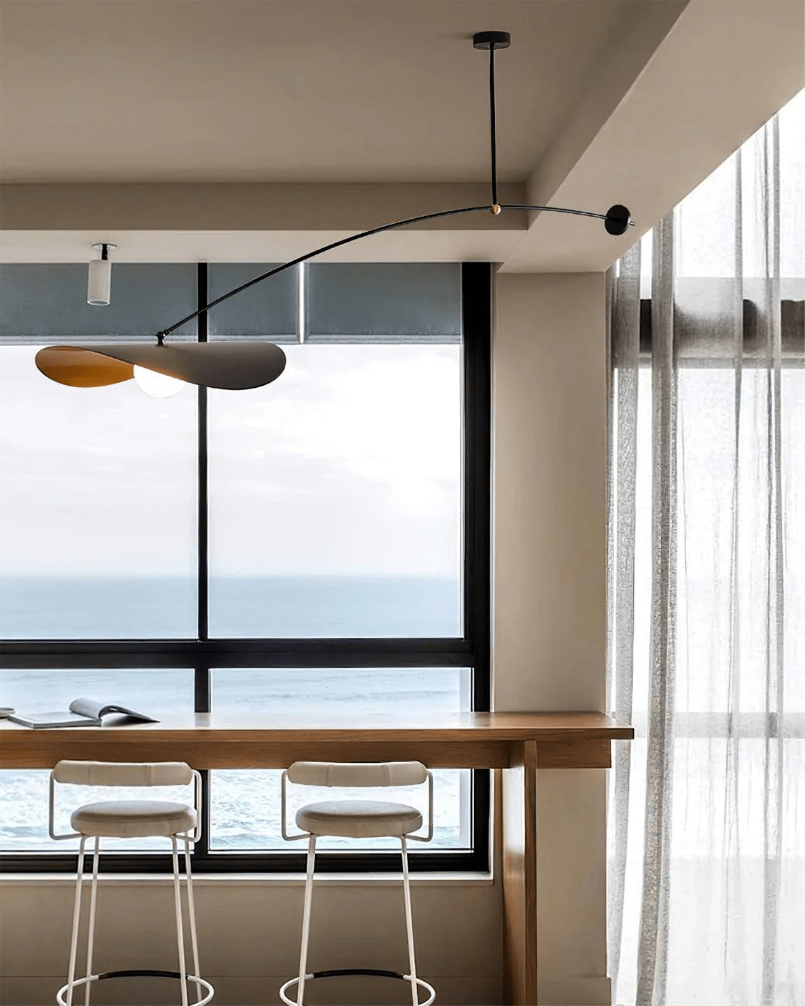 Arcflow Dynamique Courbe Suspension Lumière