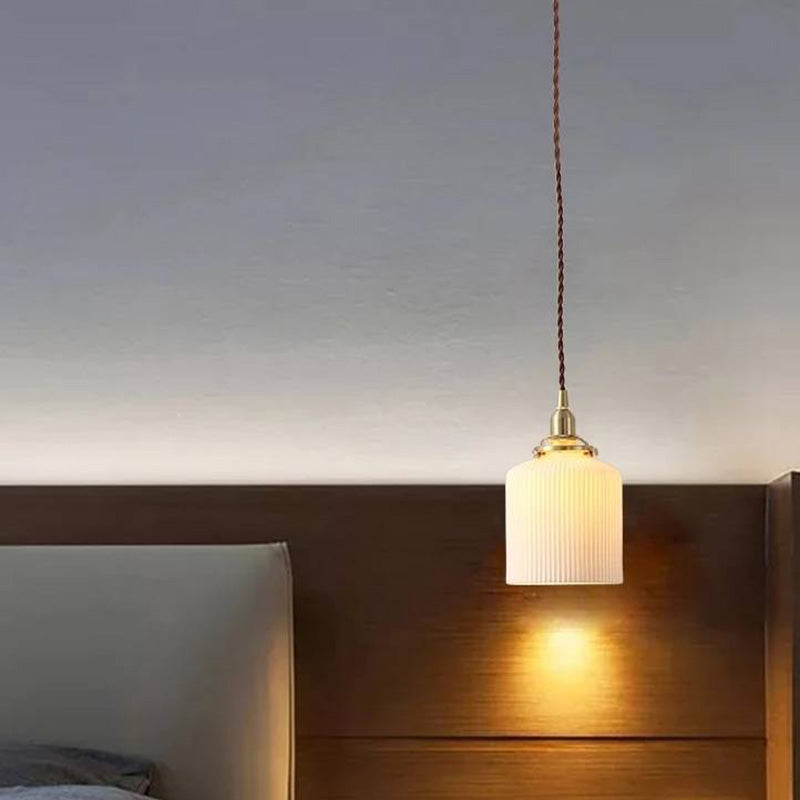 Valentina LED Suspension Blanc Métal Acrylique Chambre à coucher Salon