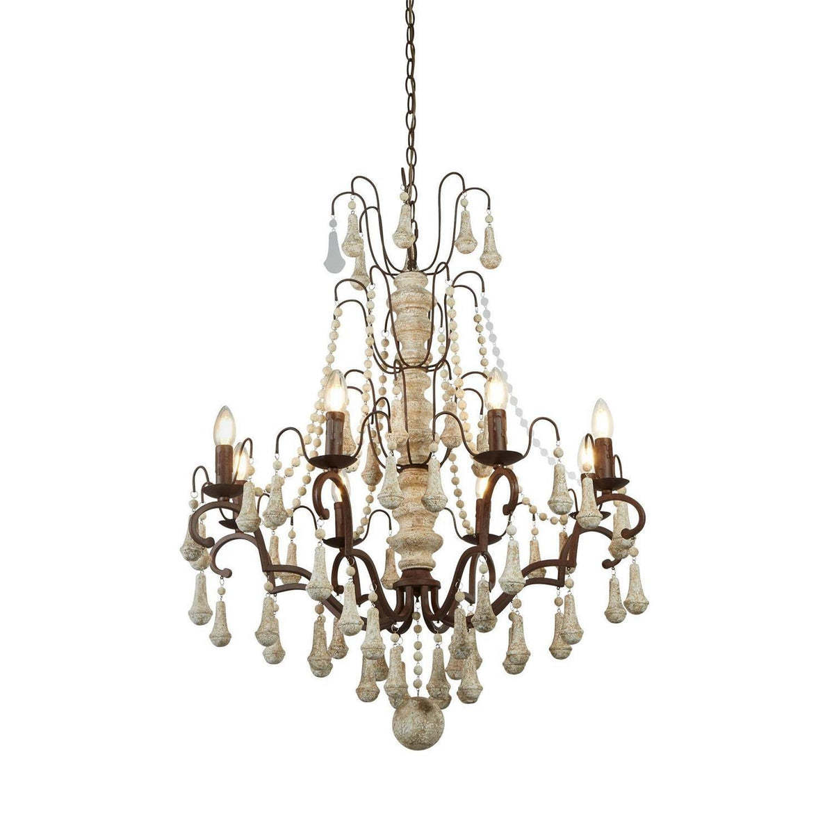 Jonas Lustre en Bois de Luxe
