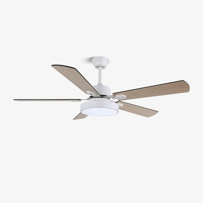 Ventilateur de Plafond Moderne Aerilux en Bois avec Lumière