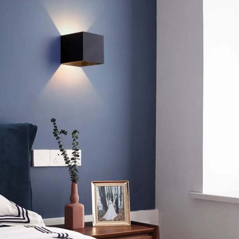 Nexu Applique Murale Carrrée Minimaliste Intérieur/Extérieur