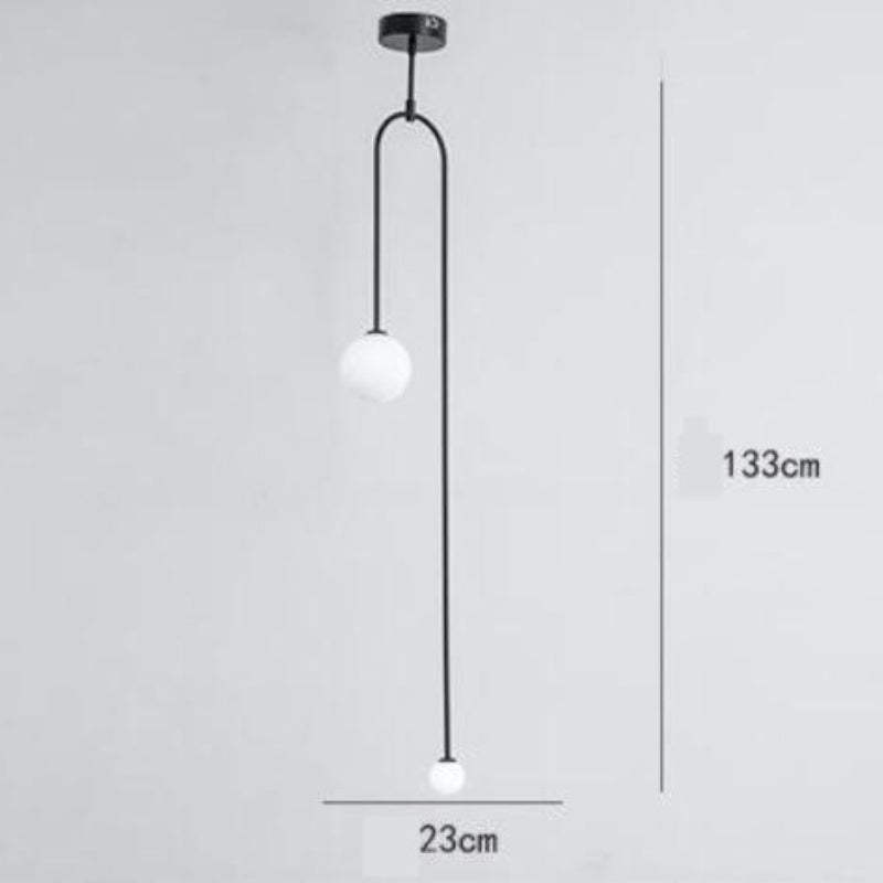 Arisha Suspension Moderne Linéaire au Design Minimaliste Salle à manger