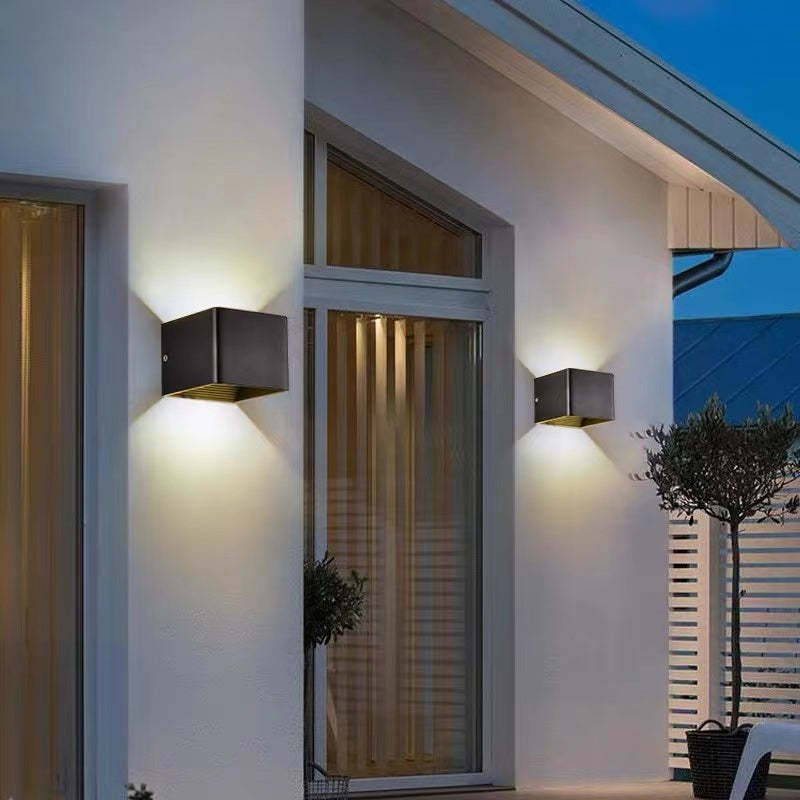 Nexu Applique Murale Carrrée Minimaliste Intérieur/Extérieur