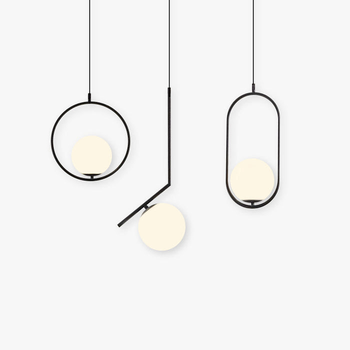 Valentina Suspension Sphérique - Décoration de Chambre - Style Minimaliste