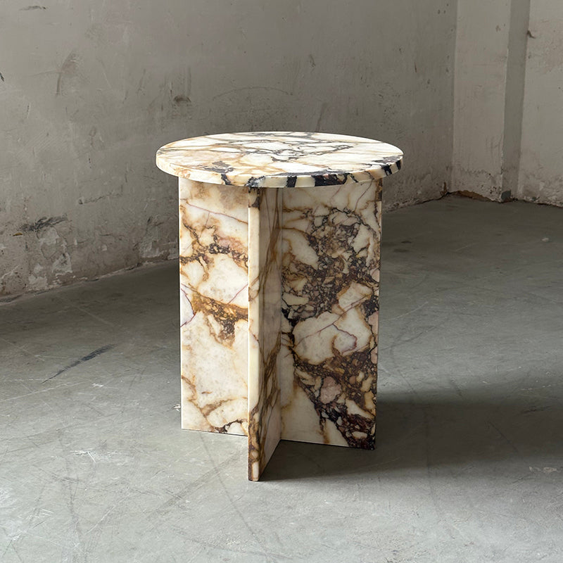 Acariel Table D'appoint en Marbre Minimaliste Moderne Accessoires
