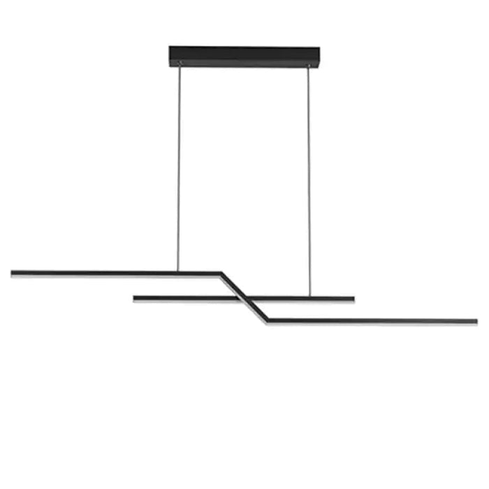 Arisha Luminaires Suspension LED Linéaire Moderne Métal Chevet Chambre
