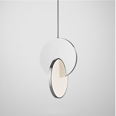 Arisha Luminaires Suspension Minimaliste Métal Or/Argent Salon