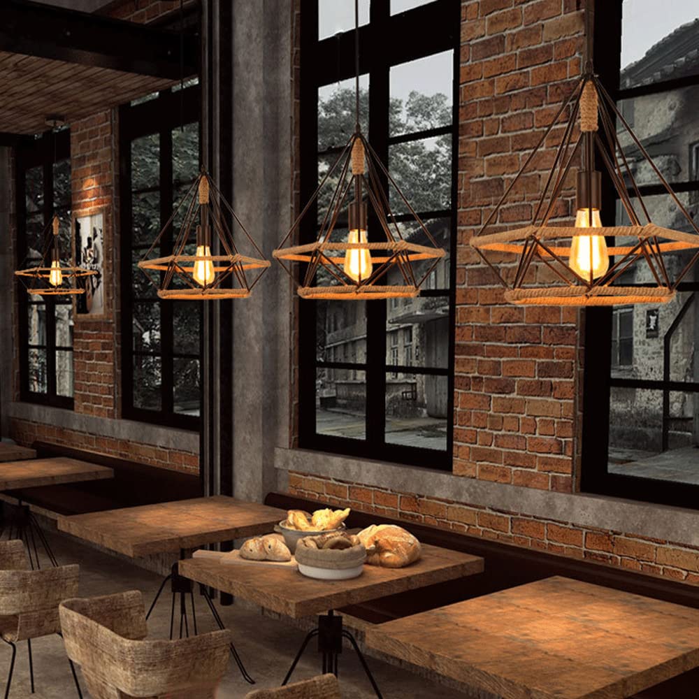 Epoch Fil Suspension Luminaire Métal Noir Cuisine/Café