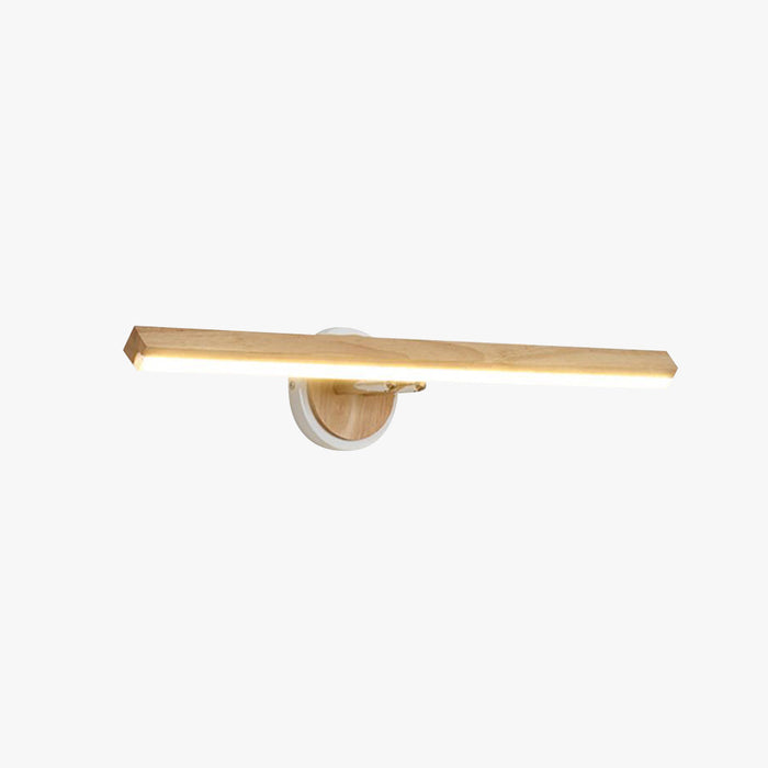 Muto Simple Applique Murale Rectangulaire Moderne LED Bois/Métal Bois Chambre/Salon
