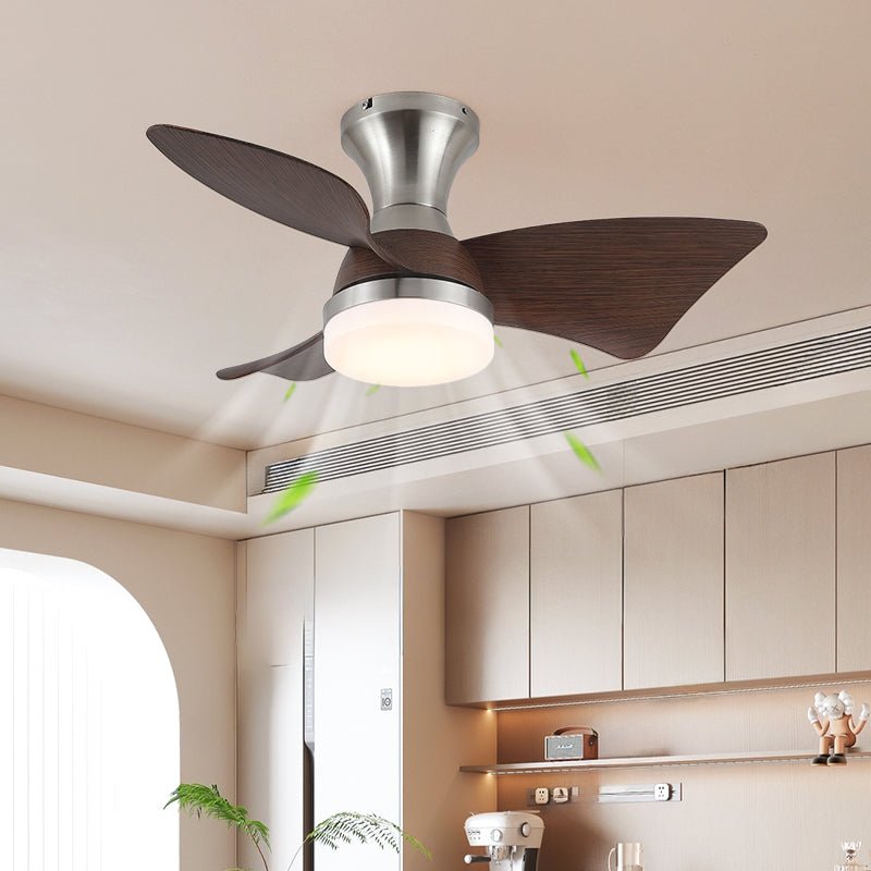 Plafonnier Ventilateur Aureon Moderne en Bois