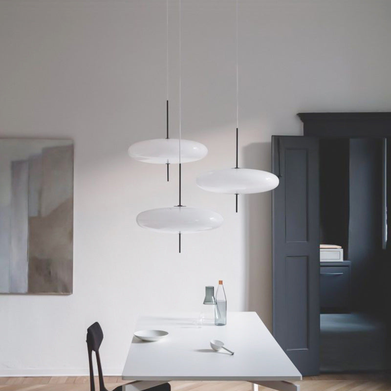 Quor Suspension Ovale Nordique Moderne