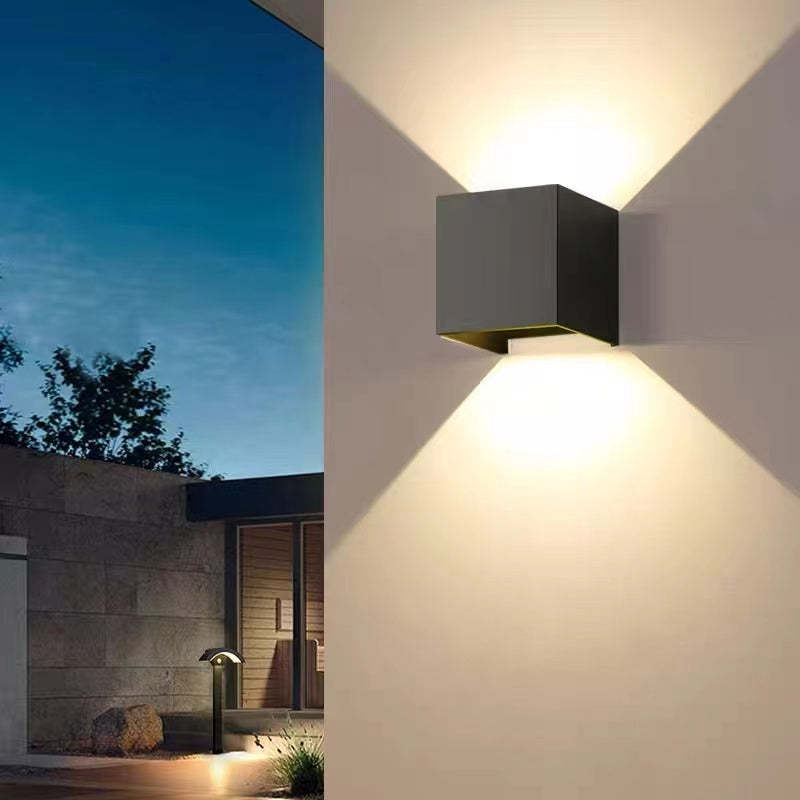 Nexu Applique Murale Carrrée Minimaliste Intérieur/Extérieur
