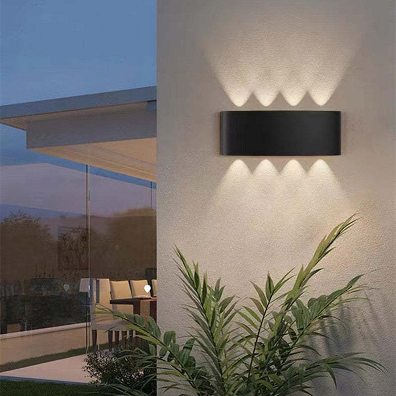 Tronix Applique Murale Rectangulaire Moderne Noir/Blanc. Corridor