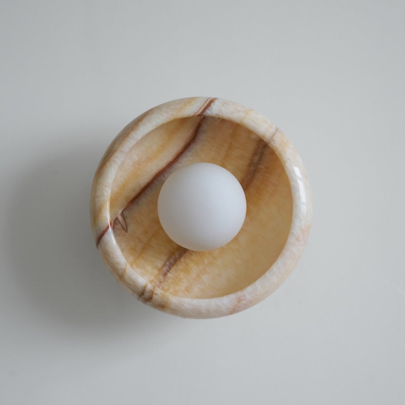 Piedra Applique Murale Marbre Verre Minimaliste