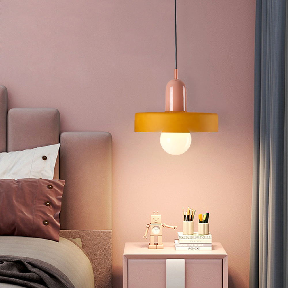 Jess Suspension Ronde Vintage Verre Salon