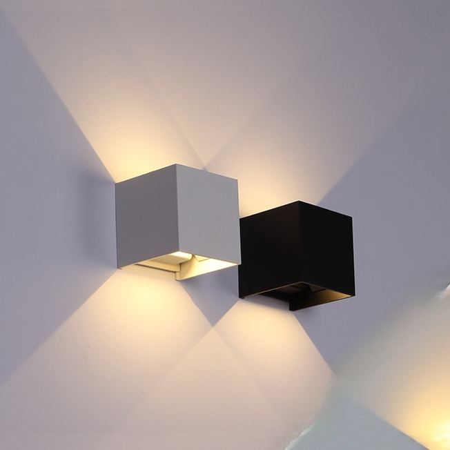 Nexu Applique Murale Carrrée Minimaliste Intérieur/Extérieur