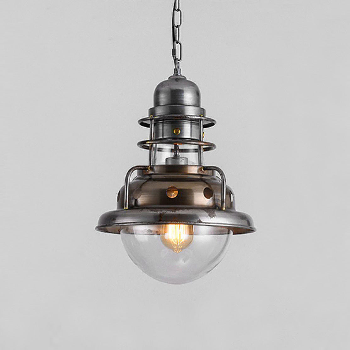 Abeleisa Suspension Métal Industrielle Chic
