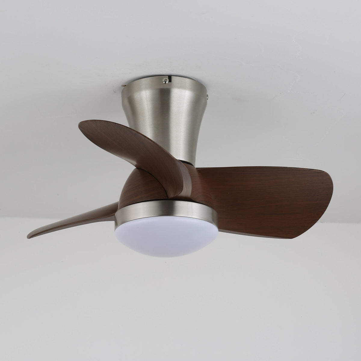 Plafonnier Ventilateur Moderne en Bois Deynor