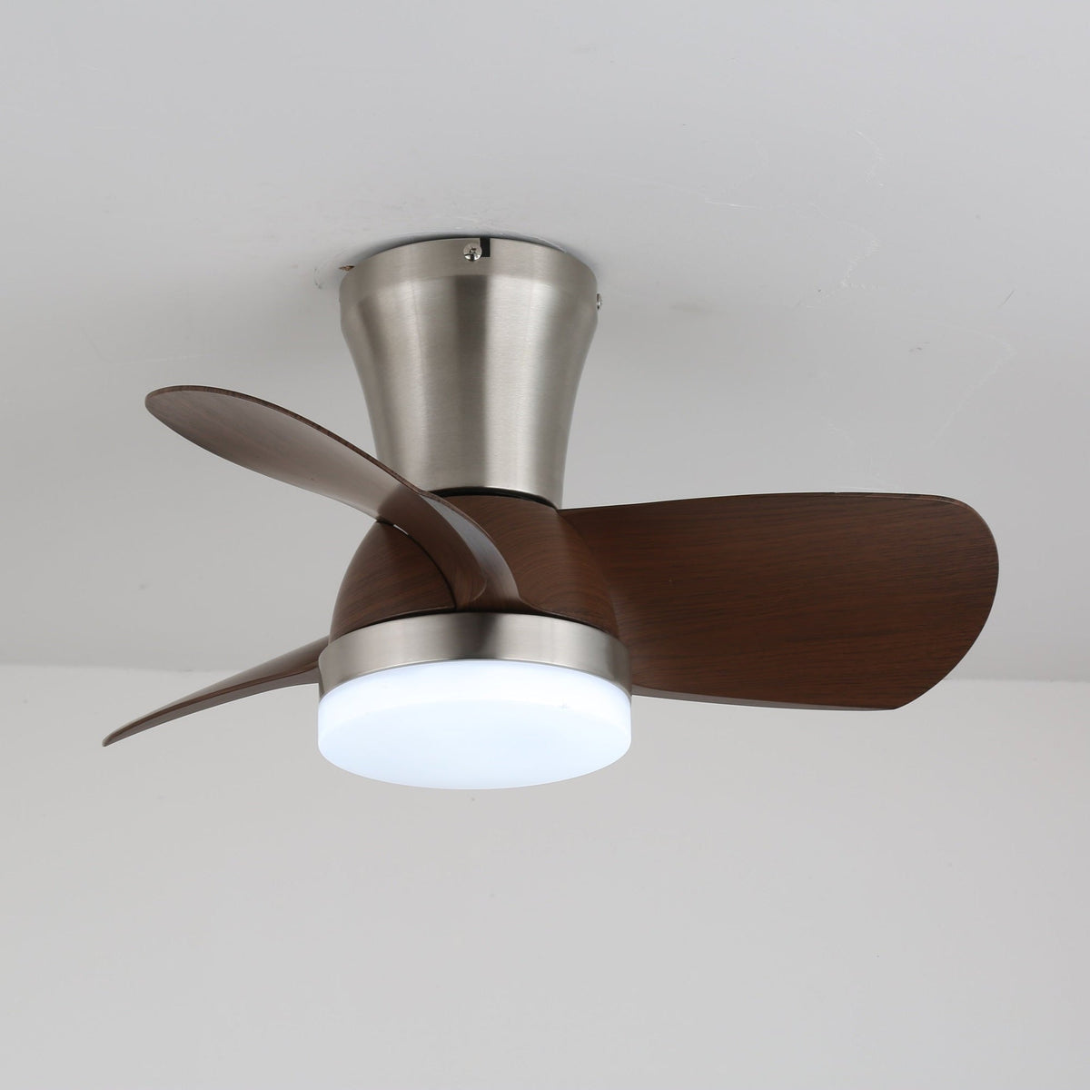 Plafonnier Ventilateur Moderne en Bois Deynor