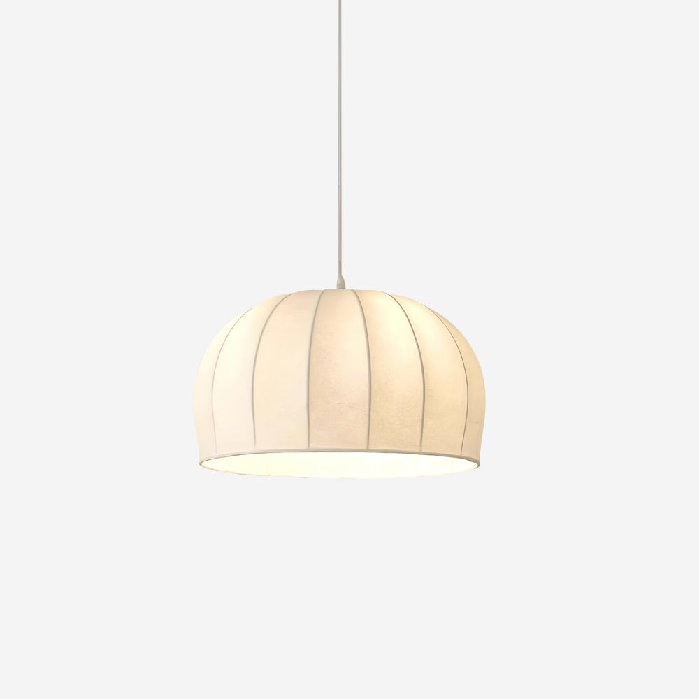 Nova Suspension en Tissu Blanc en Forme de Dôme