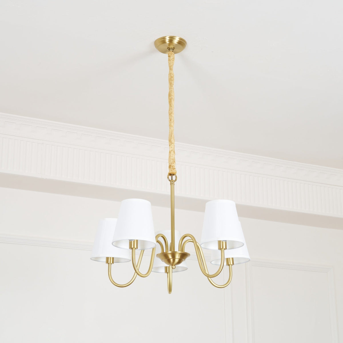 Stacey Lustre en Tissu Traditionnel Vieilli